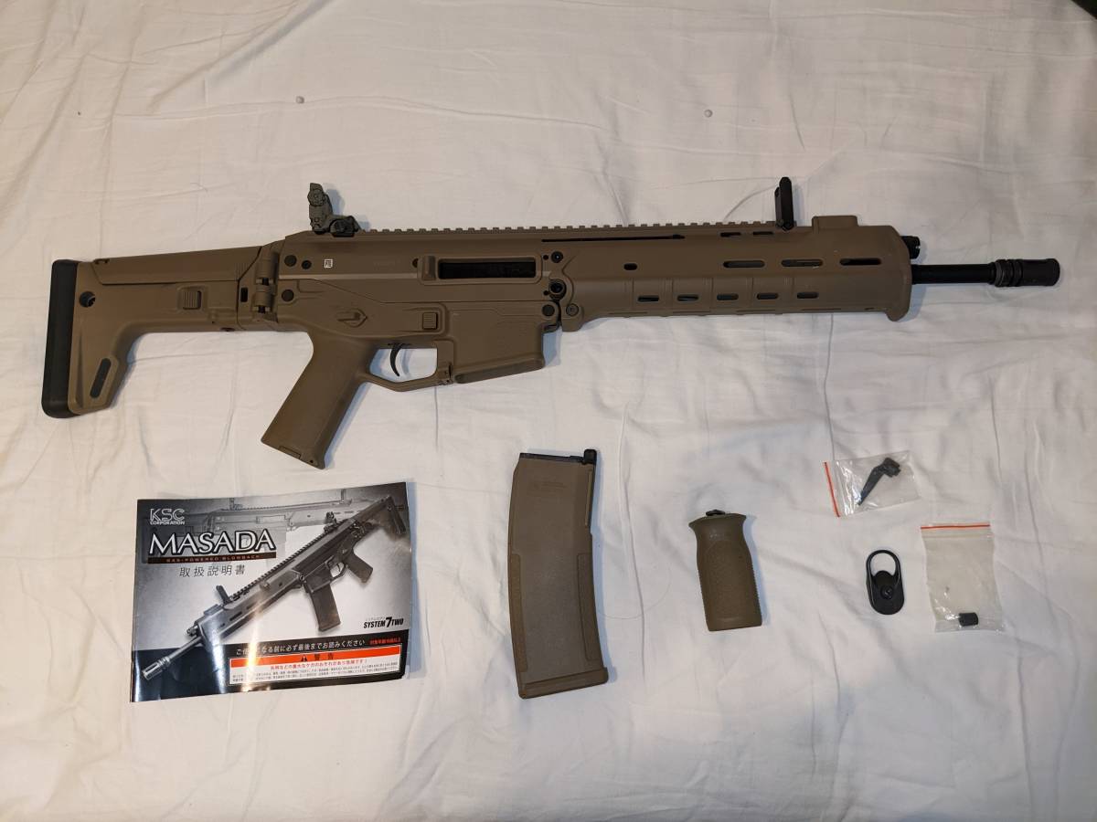 東京マルイ 【MAGPUL MASADA PTS】DE タンカラー 付属品多数-