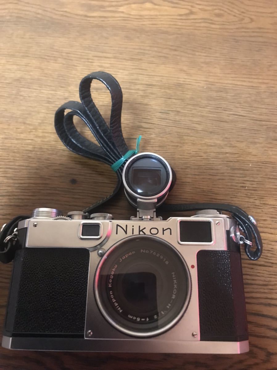 美品 Nikon ニコン S2 フィルムカメラ レンジファインダー NIKKOR-H 1