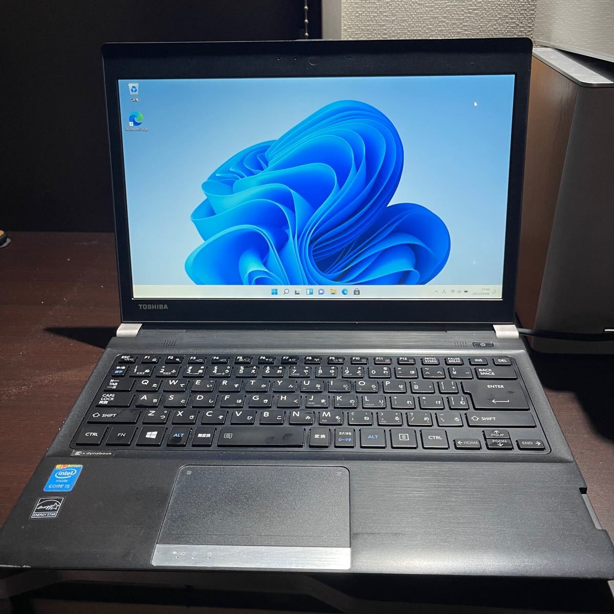  東芝高性能ノート/Corei5(2.7GHz)Windows11/6GB/SSD256GB/無線LAN13インチB5サイズ 