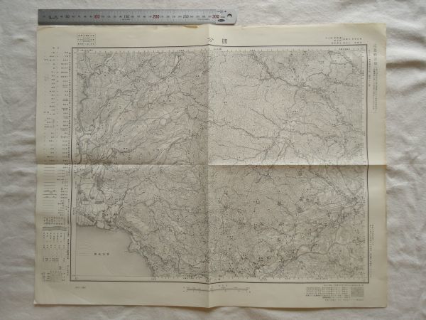 古地図 昭和30年代】『国分』五万分一地形図鹿児島2号 昭和30年 古地図 昭和30年代】『国分』五万分一地形図鹿児島2号 昭和30年