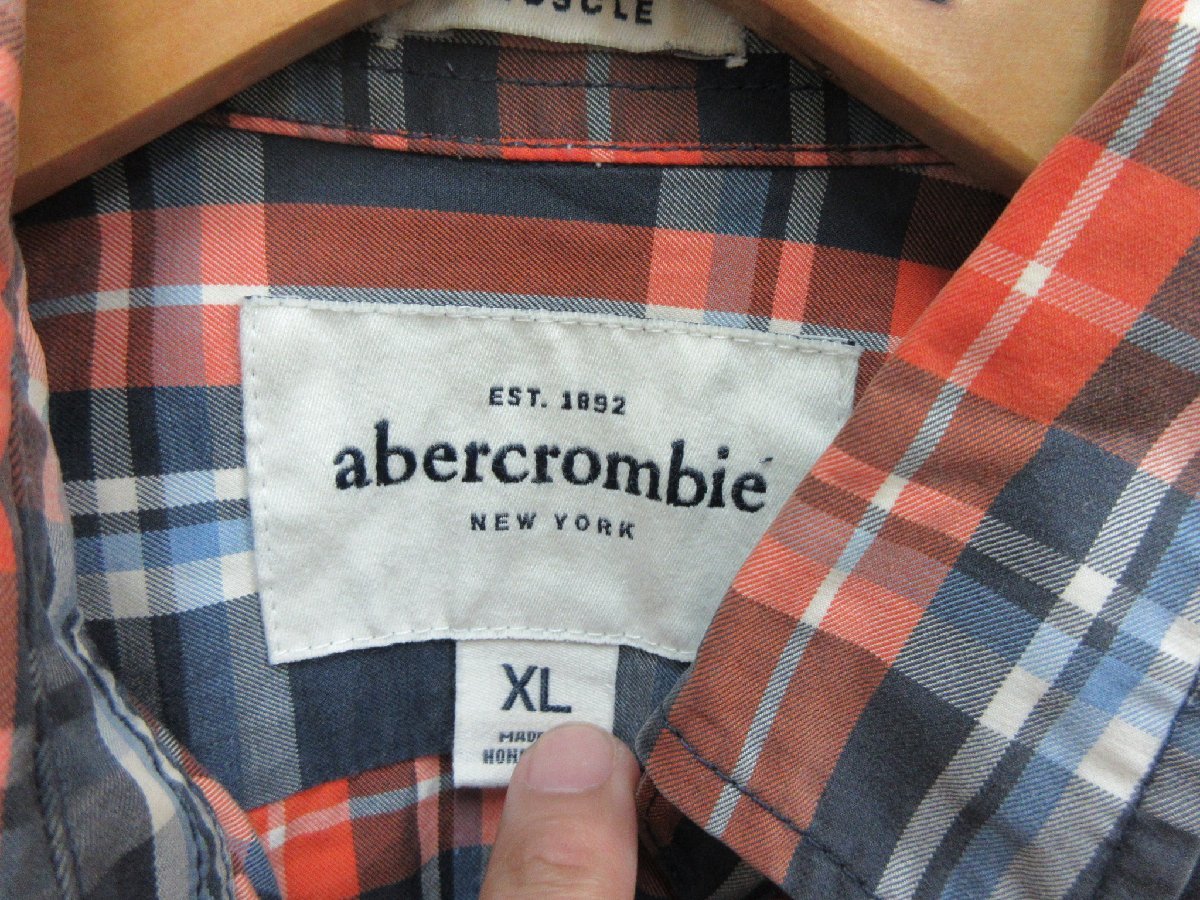 Abercrombie Abercrombie рубашка с длинным рукавом размер KIDS XL