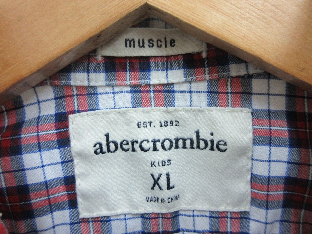 アバクロンビー Abercrombie KIDS チェックシャツ サイズXL_画像3