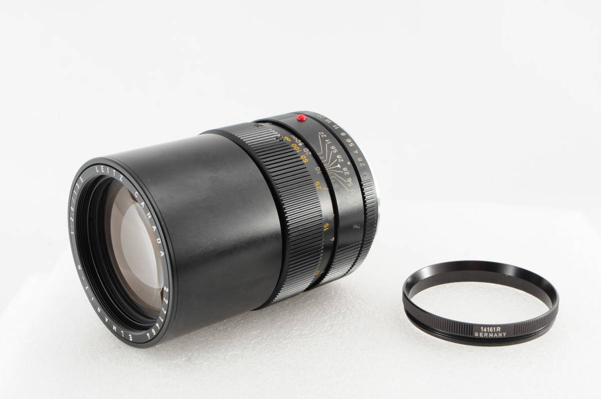 ☆完動美品☆ Leica ライカ ELMARIT-R 135mm F2.8 3カム LEITZ CANADA