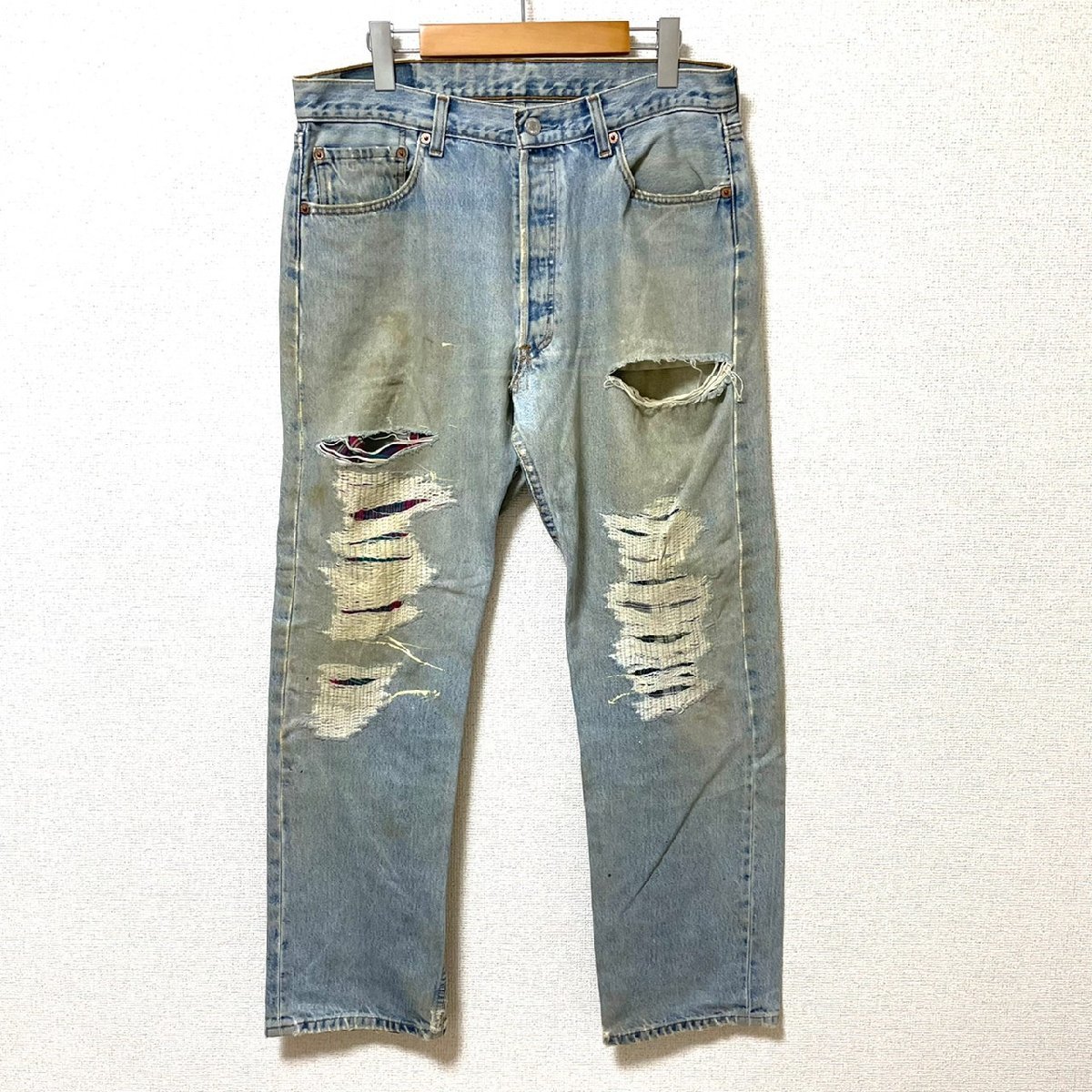 お試し価格!】 カナダ製 501‐0193 リーバイス (^w^)b デニム W34