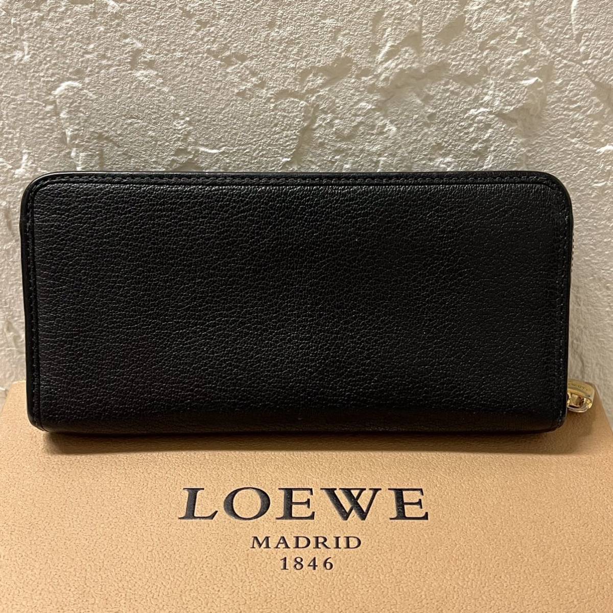 同様 LOEWE 財布 アマソナ ロエベ 長財布 ラウンドファスナー ...