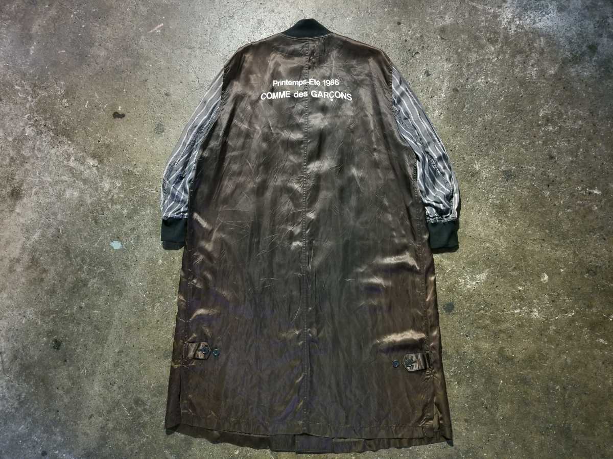 COMME des GARCONS 1986ss Staff Coat オリジナル スタッフコート 86ss コムデギャルソン_画像2