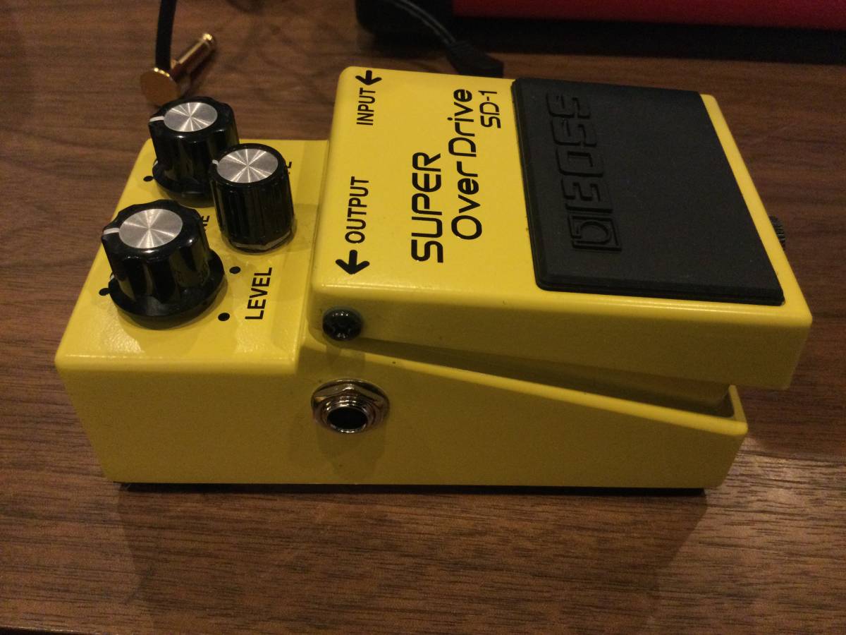 【送料無料】BOSS ボス SD-1 SUPER OverDrive エフェクター オーバードライブ　動作確認済み_画像3