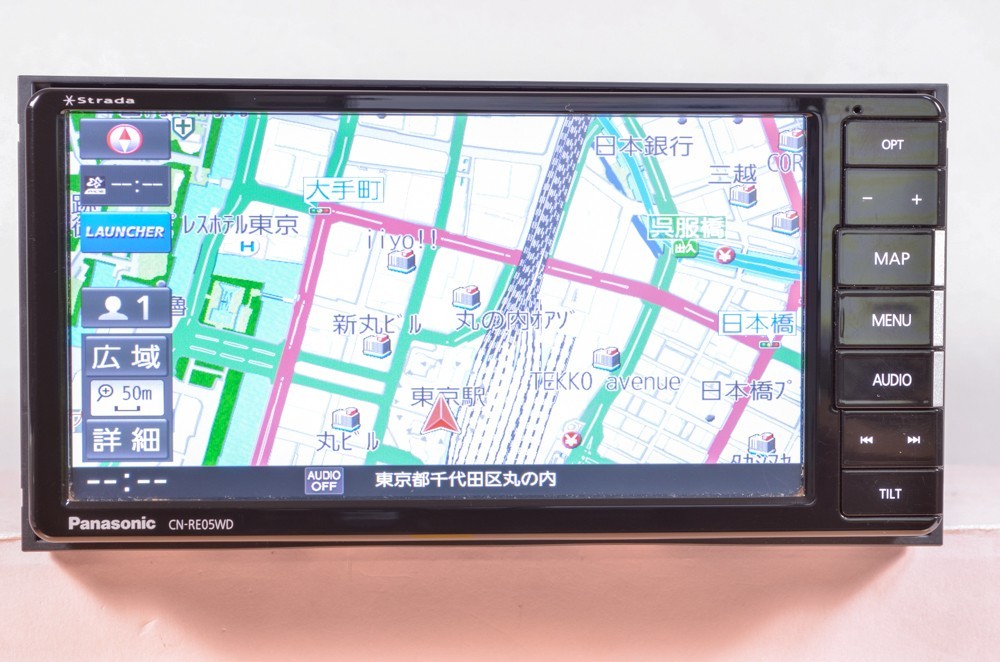CN-RE05WD パナソニック メモリーナビ 2018地図 整備済み 保証 S/no