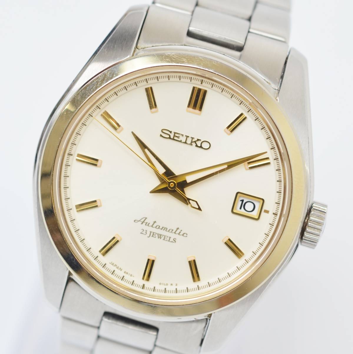 H 1円スタート SEIKO セイコー メカニカルウォッチ 6R15-00C0 シースルーバック オートマチック 裏スケ 自動巻き メンズ 腕時計_画像1