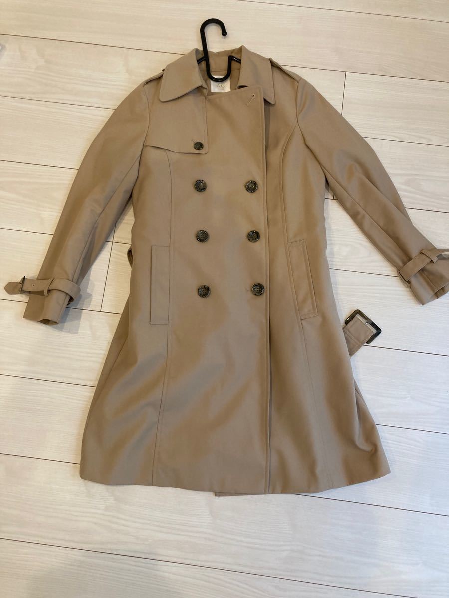 アクアガール トレンチコート ベージュ 裏地可愛い | yachaqs.com