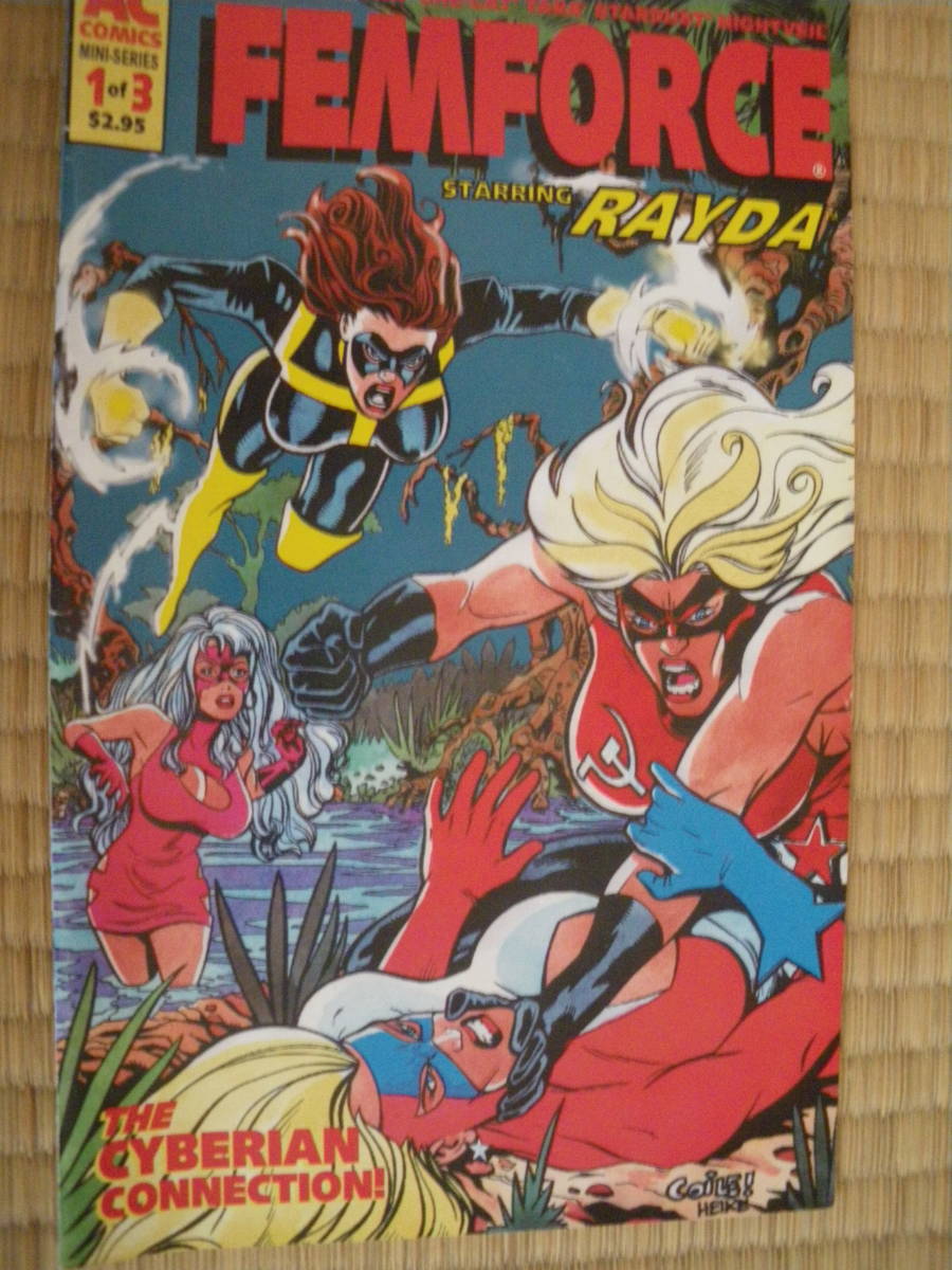 ACコミックス　FEMFORCE　Vol.110　フェムフォース　110号　RAYDA　レイダ　英語コミック　アメコミ　キャットファイト　　_画像1