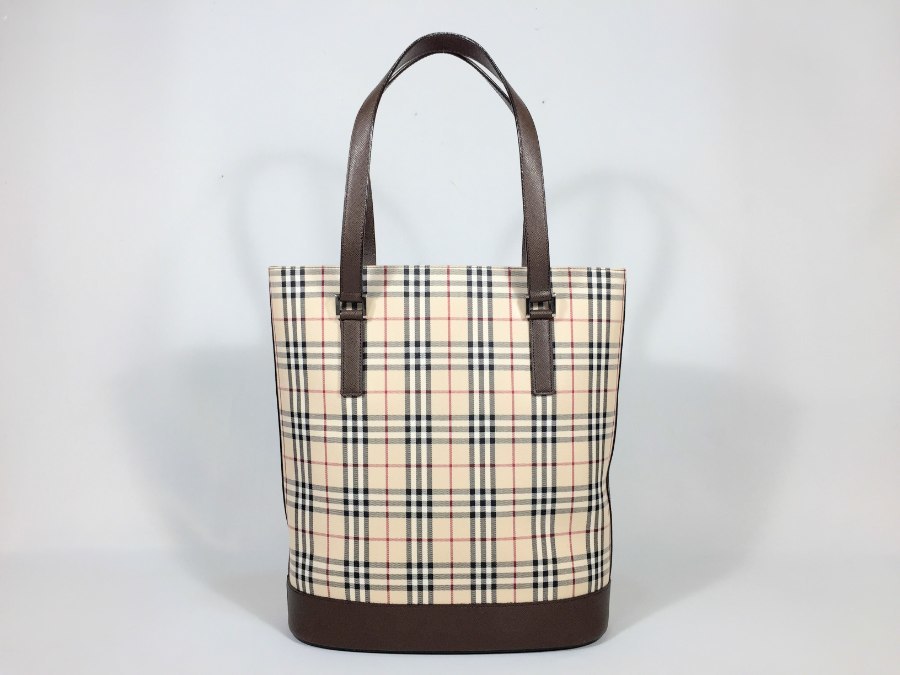 送料無料 【極美品 使用わずか】 BURBERRY バーバリー トートバッグ