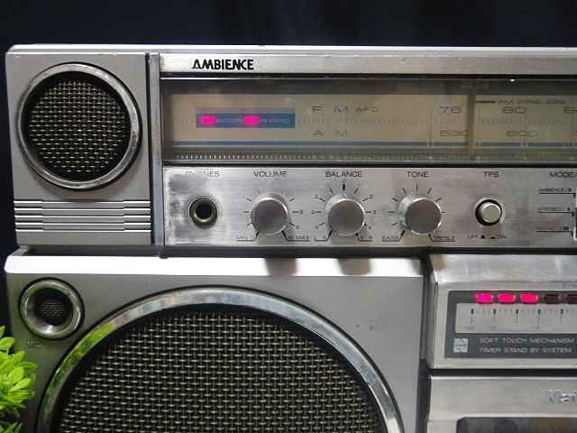 爆買い送料無料 昭和銘機 整備美品ラジカセ National AMBIENCE RX-5150