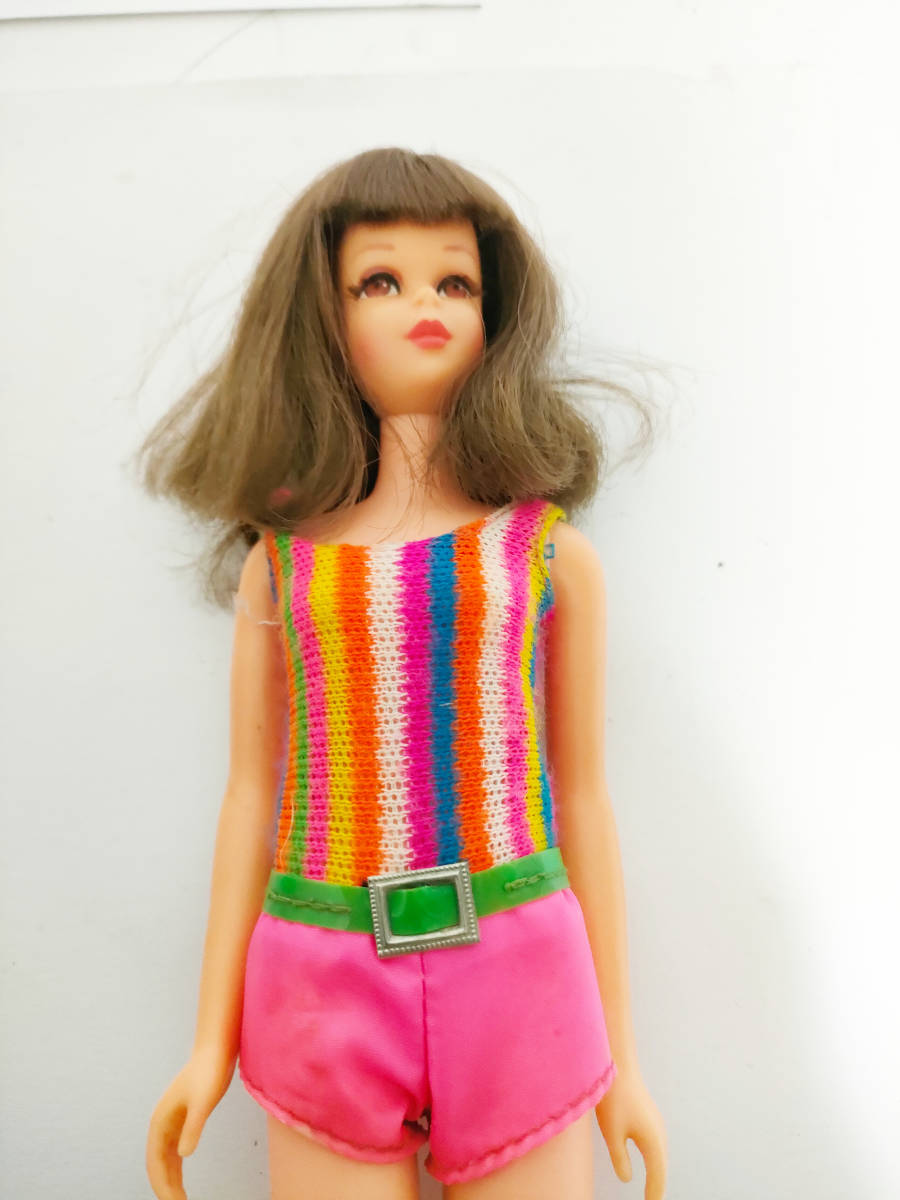 * ultra rare * bin te-ji1966 year Barbie doll franc si- Mattel company Carry case attaching made in Japan barbie francie Mattel