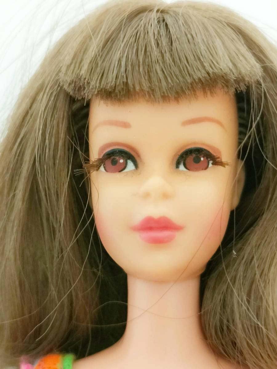 * ultra rare * bin te-ji1966 year Barbie doll franc si- Mattel company Carry case attaching made in Japan barbie francie Mattel