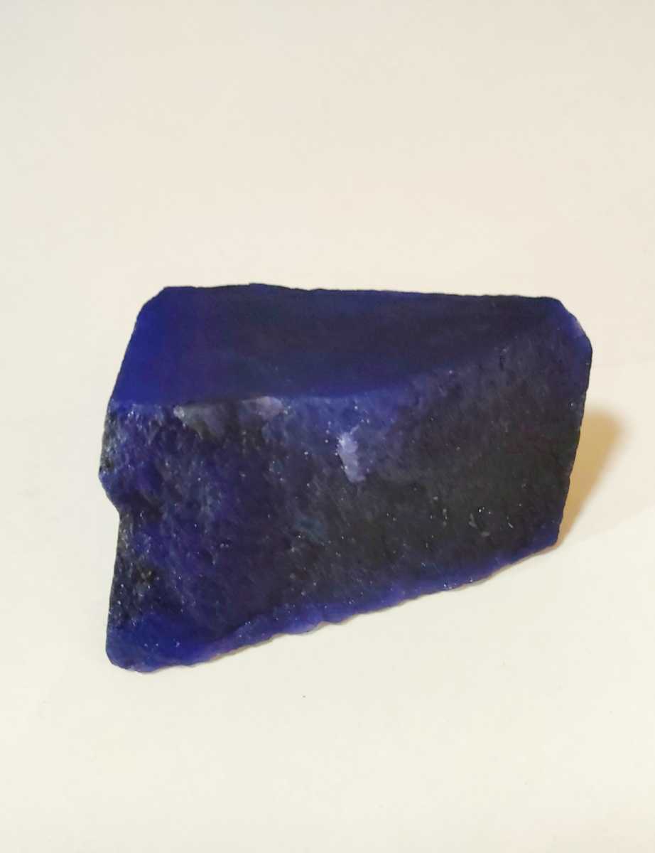 アフリカ産 天然サファイア コランダム 626ct 鉱物 原石 証明書付 www