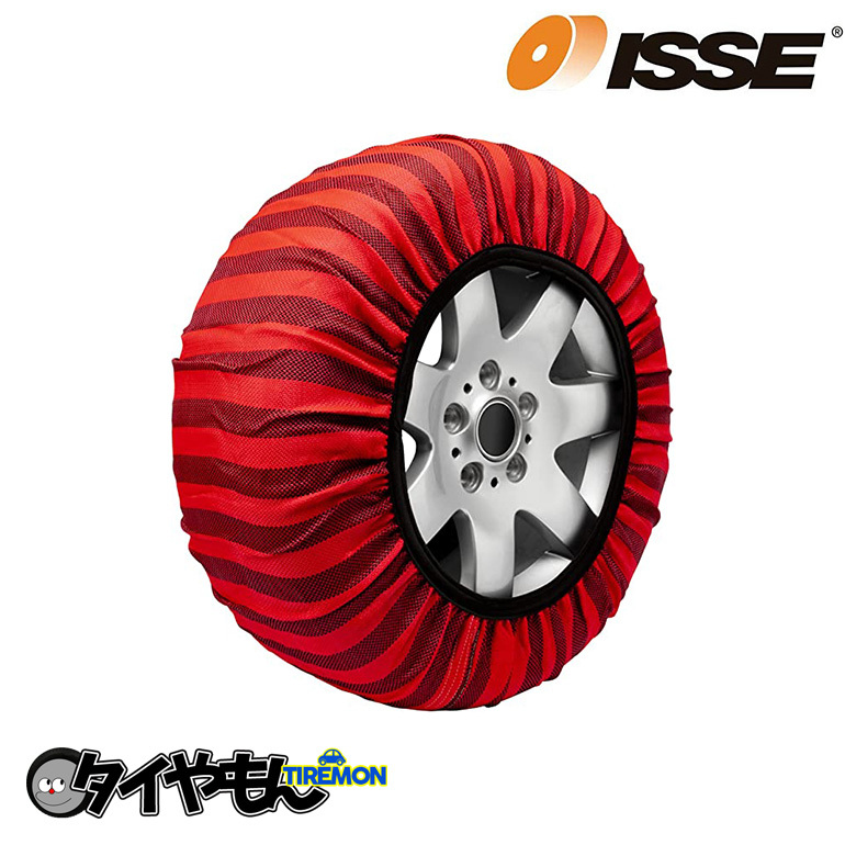 イッセ スノーソックス 布製 タイヤチェーン SIZE 54 クラシック ISSE 175/55R13 サイズ対応 チェーン規制対応 非金属 簡単取付