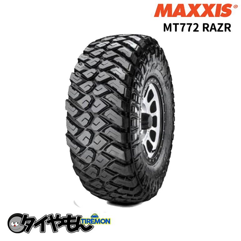 マキシスタイヤ MT772 RAZR MT 37×12.5R18 LT 8pr 18インチ 2本セット MAXXIS 4×4 サマータイヤ_画像1