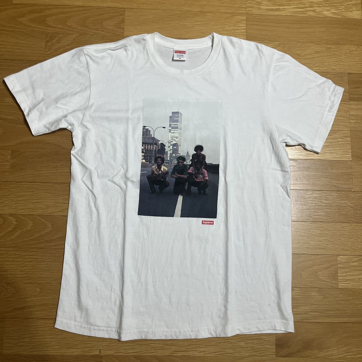 特別訳あり特価】 白 Tシャツ M ホワイト tee pablo supreme 美品