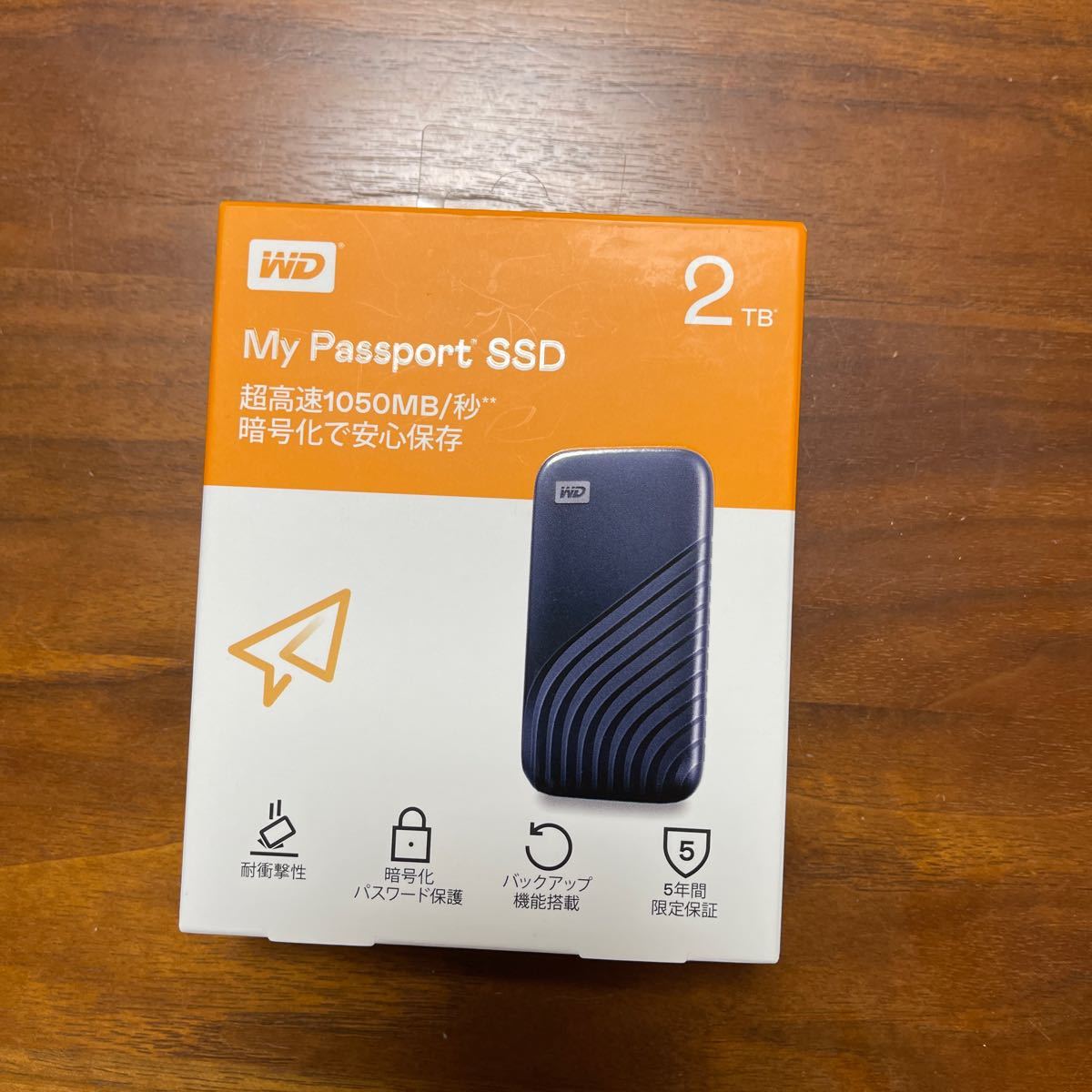 Western Digital WDBAGF0010BBL-JESN ポータブルSSD My Passport SSD 2020 Hi-Speed 1TB ブルー - 4