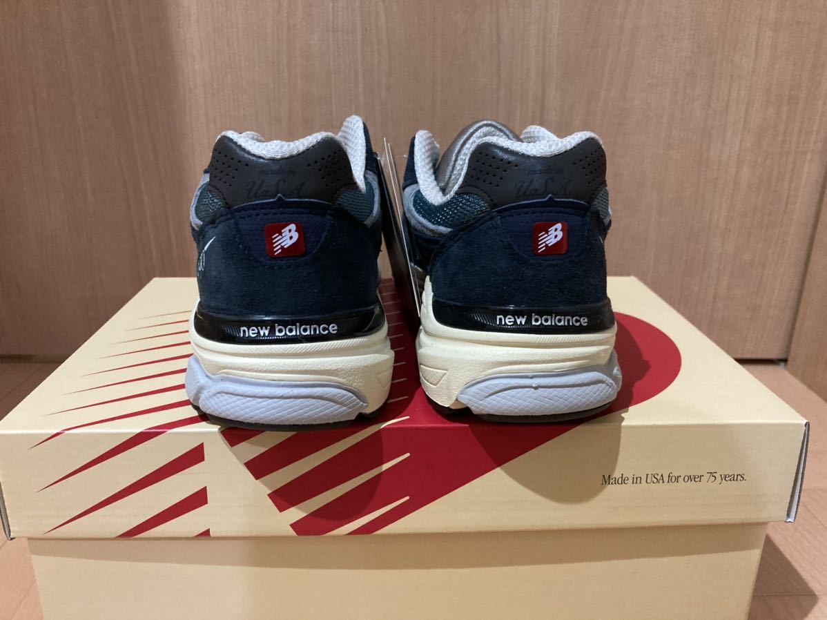 国内正規品 26.5cm New Balance M990 V3 TE3 Navy Castlerock Teddy