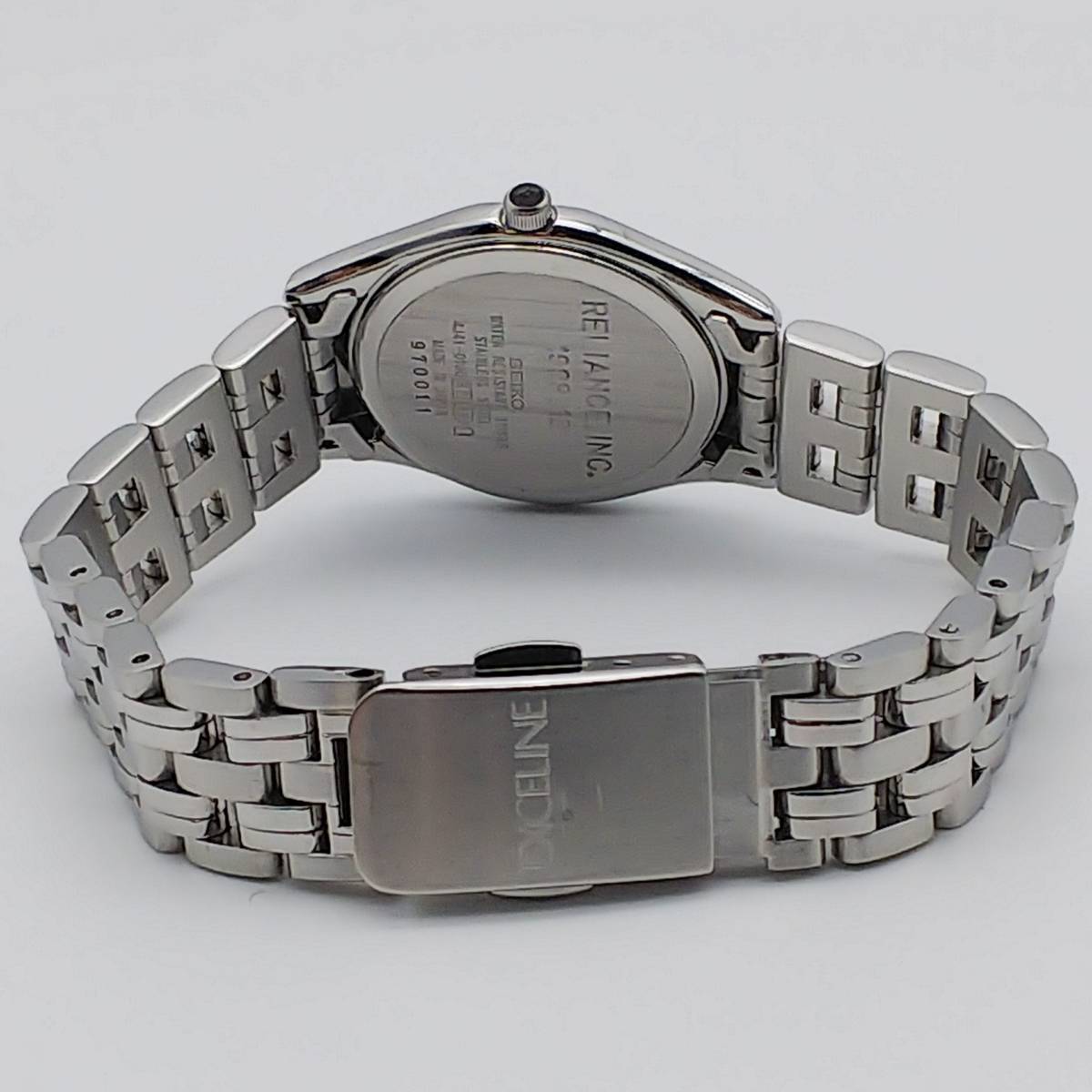 美品【電池交換済】 SEIKO セイコー EXCELINE エクセリーヌ 4J41 美品【電池交換済】 SEIKO セイコー EXCELINE エクセリーヌ 4J41