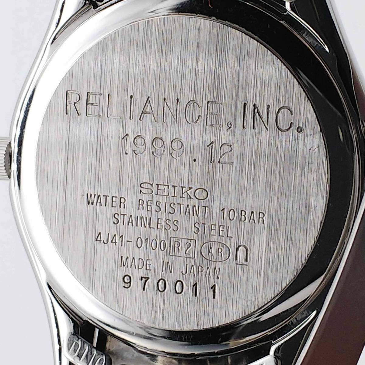 美品【電池交換済】 SEIKO セイコー EXCELINE エクセリーヌ 4J41 美品【電池交換済】 SEIKO セイコー EXCELINE エクセリーヌ 4J41