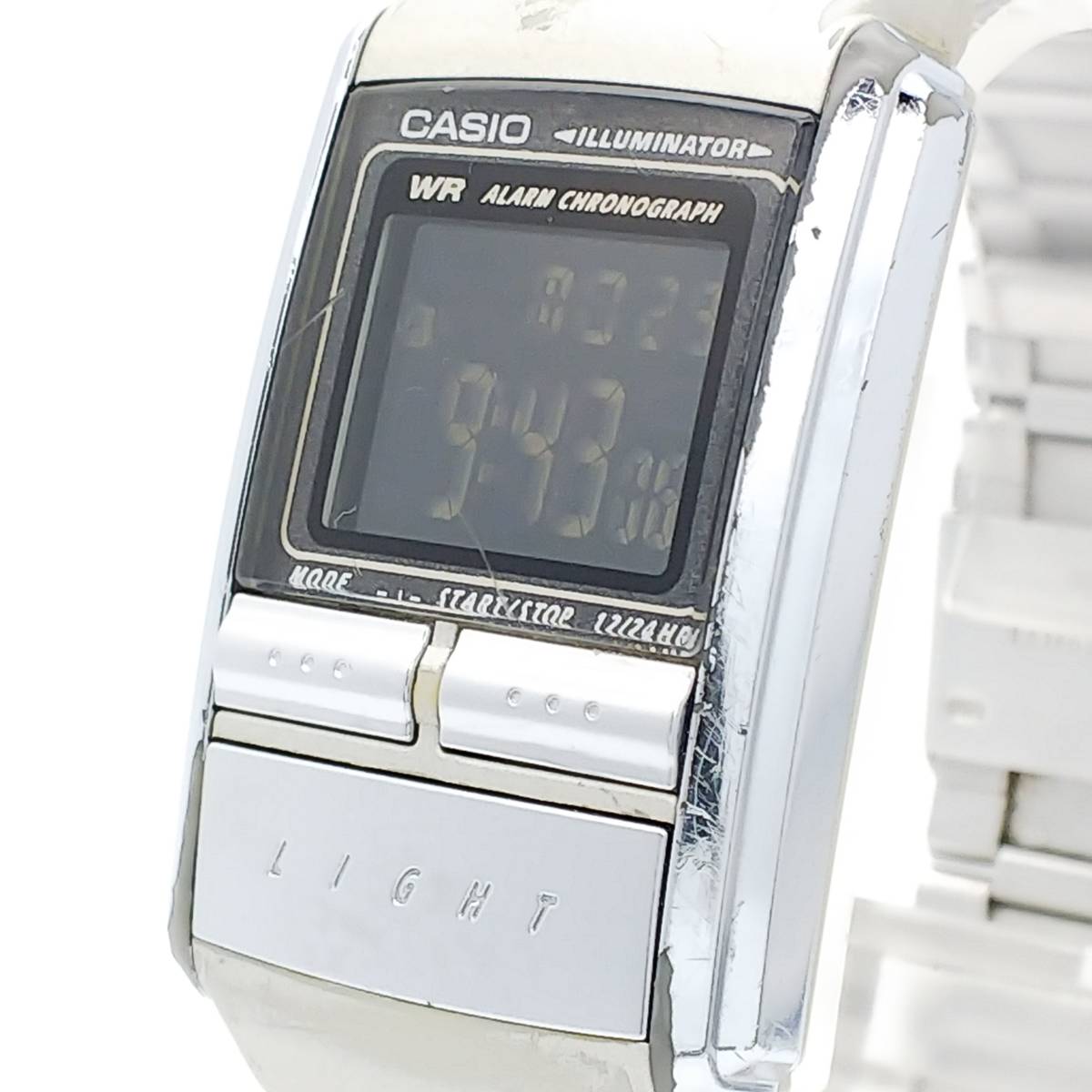 電池交換済】 CASIO カシオ LA-200 アラーム クロノグラフ 電池交換済】 CASIO カシオ LA-200 アラーム クロノグラフ