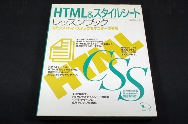 e screw com [HTML& style seat lesson book ]Web making manual 