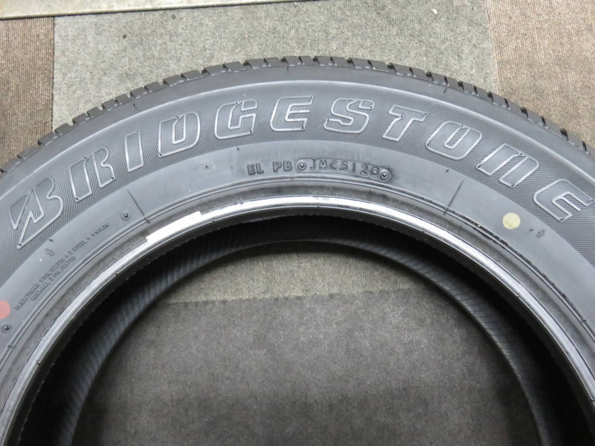 引取大歓迎！175/80R16 夏2本 ブリヂストン デューラー BRIDGESTOnE DUELER H/T684Ⅱ　XO2-10_画像5