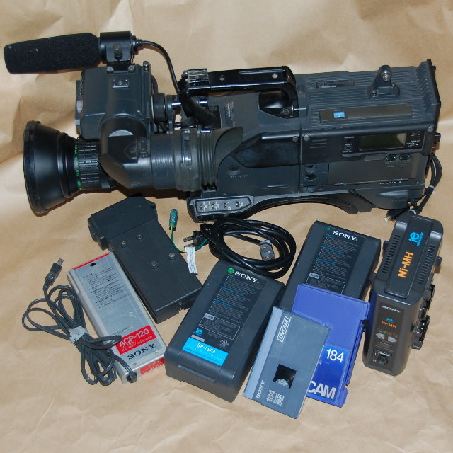 ジャンクソニー DV-CAM動きます。ミニDVテープの ジャンクソニー DV-CAM動きます。ミニDVテープの
