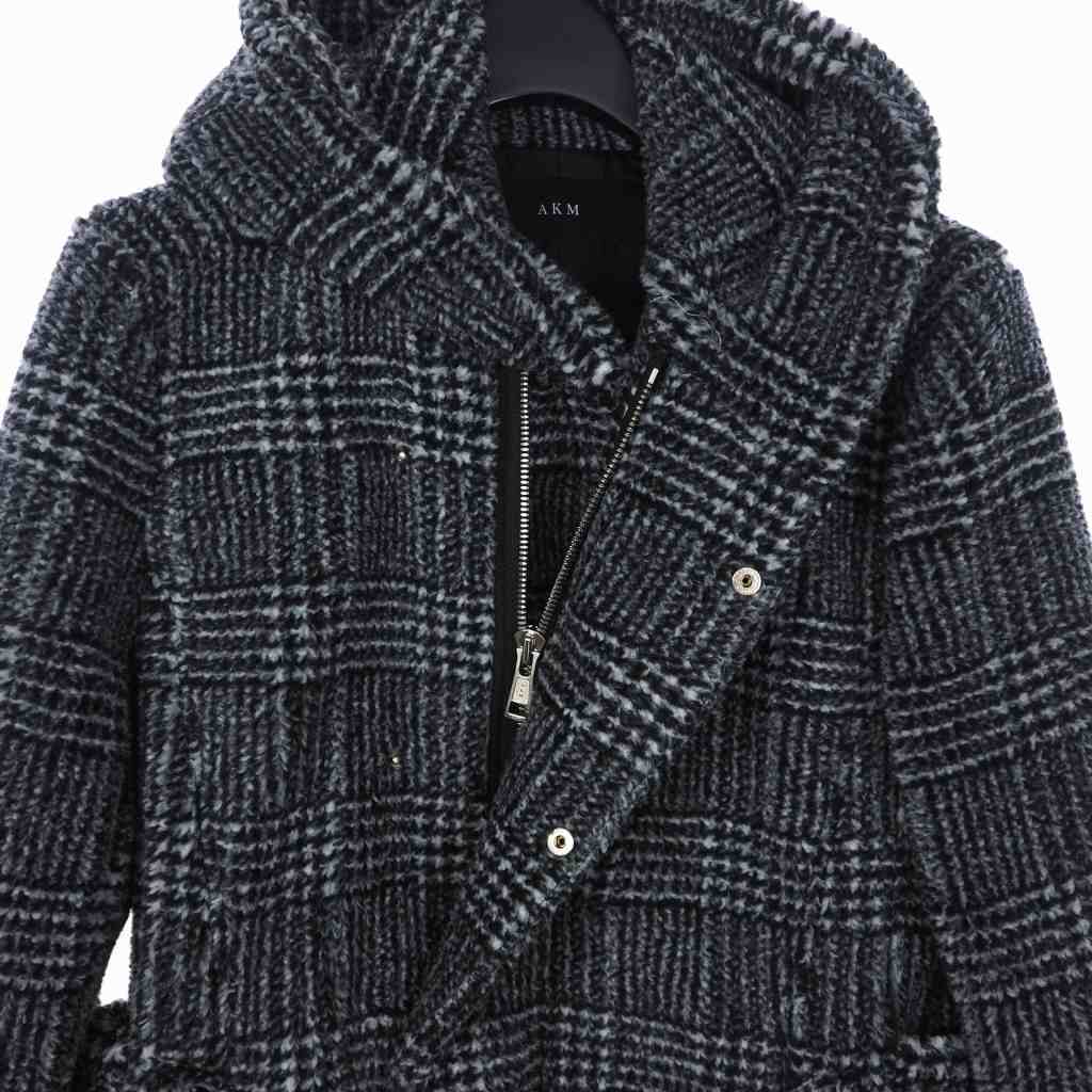 エーケーエム AKM 19AW HOODED ROPE COAT フーデッド ロープコート