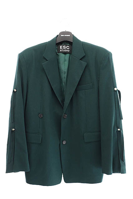 ESC STUDIO イーエスシー ステュディオ 21FW slit blazer スリット