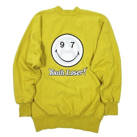 YOUTH LOSER×VERDY 97 ANARCHY SMILE SWEAT ユースルーザー ヴェルディ