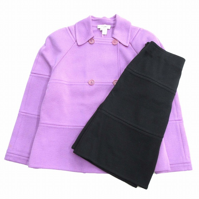 セリーヌ vintage CELINE ウール セットアップ バイカラー スーツ