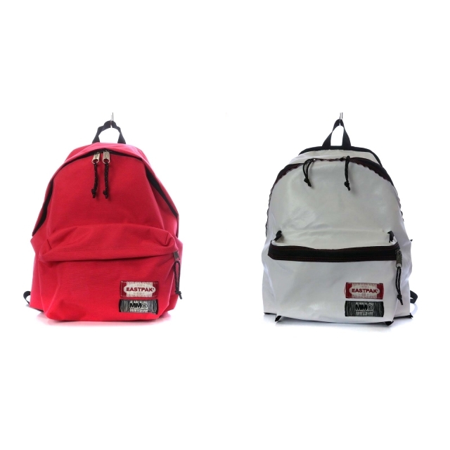 エムエムシックス MM6 メゾンマルジェラ EASTPAK パデッド パッカー Padded Pakr リバーシブル バッグ リュックサック 赤 白