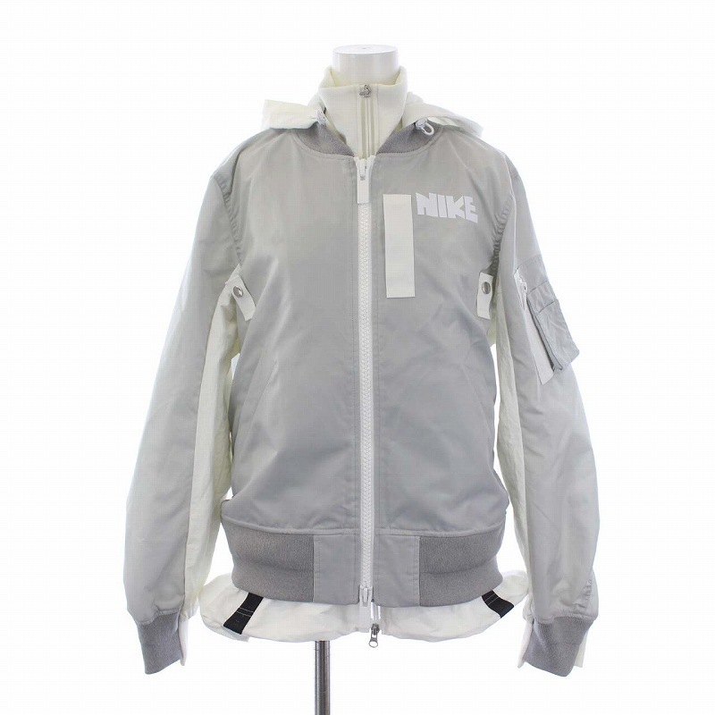 ナイキ サカイ 2021年 NRG LAYERED JKT ウインドランナー ボンバー