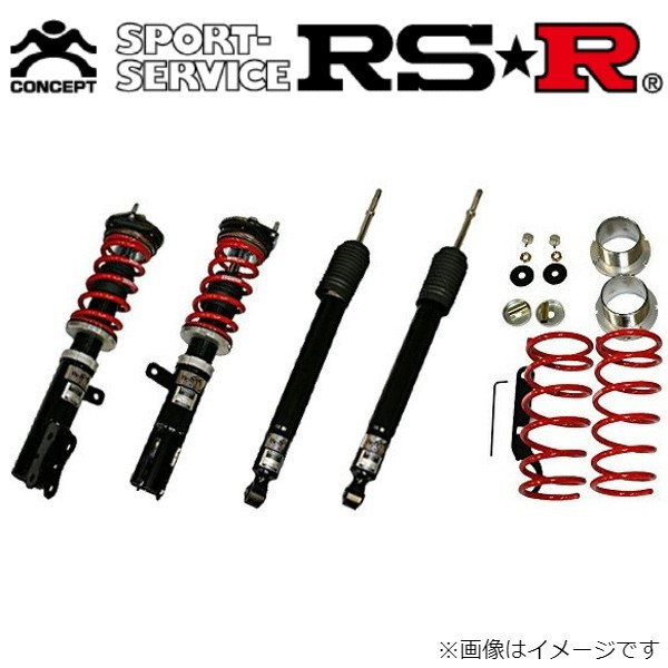 RS-R ベストi 車高調 スズキ スプリング サスペンション ワゴンＲ スティングレー BIS151M MH23S 送料無料 サスペンション 