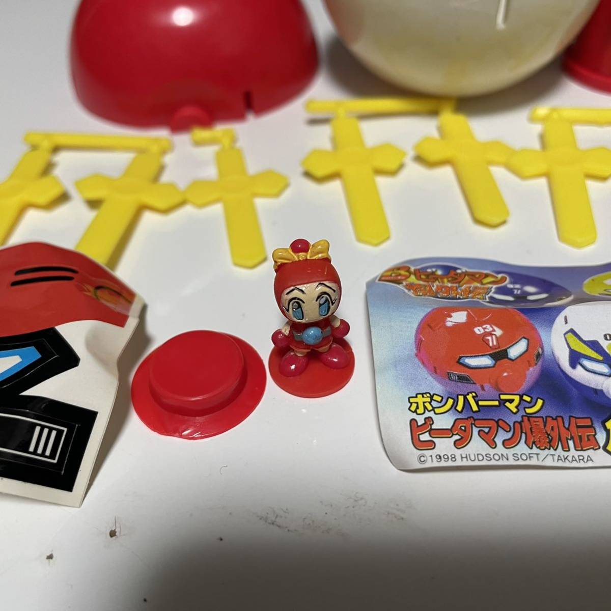 ボンバーマン ビーダマン 爆外伝 危機一髪 98年発売 当時物 レア ボンバーマン ビーダマン 爆外伝 危機一髪 98年発売 当時物 レア