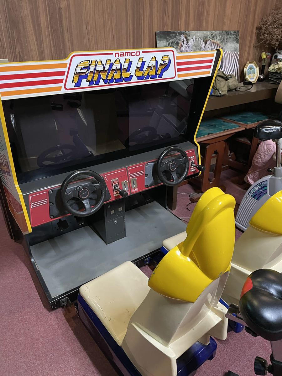 Yahoo!オークション - 希少価値 namco ファイナルラップ 対戦ゲーム Yahoo!オークション - 希少価値 namco ファイナルラップ 対戦ゲーム