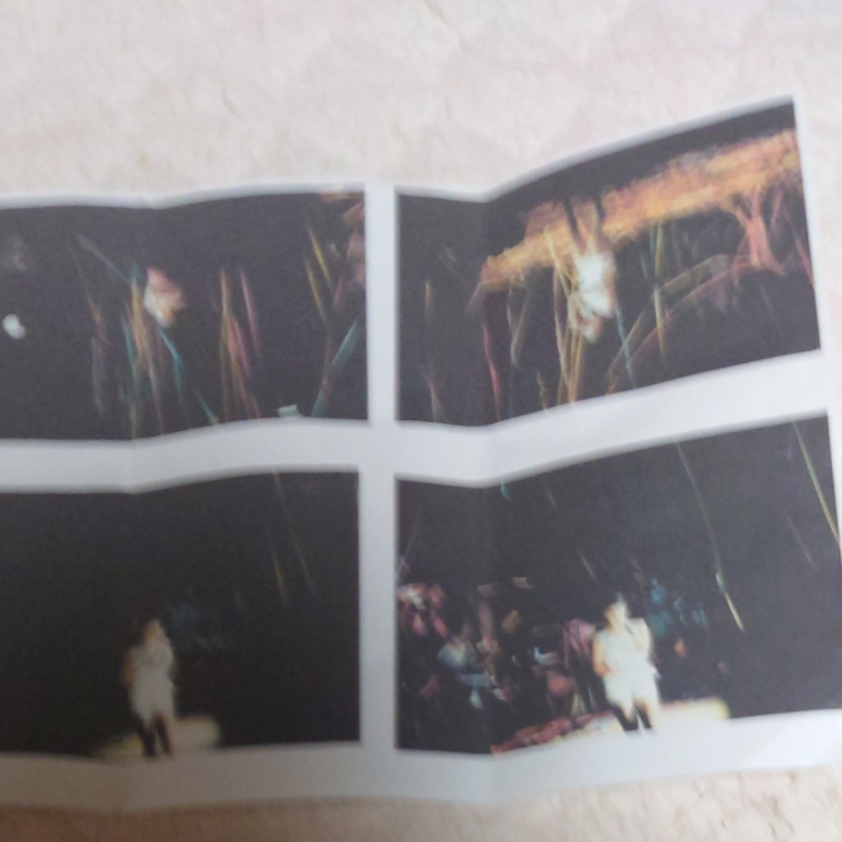 1982年よみうりランドイーストの河合奈保子コンサートのプリント写真4枚