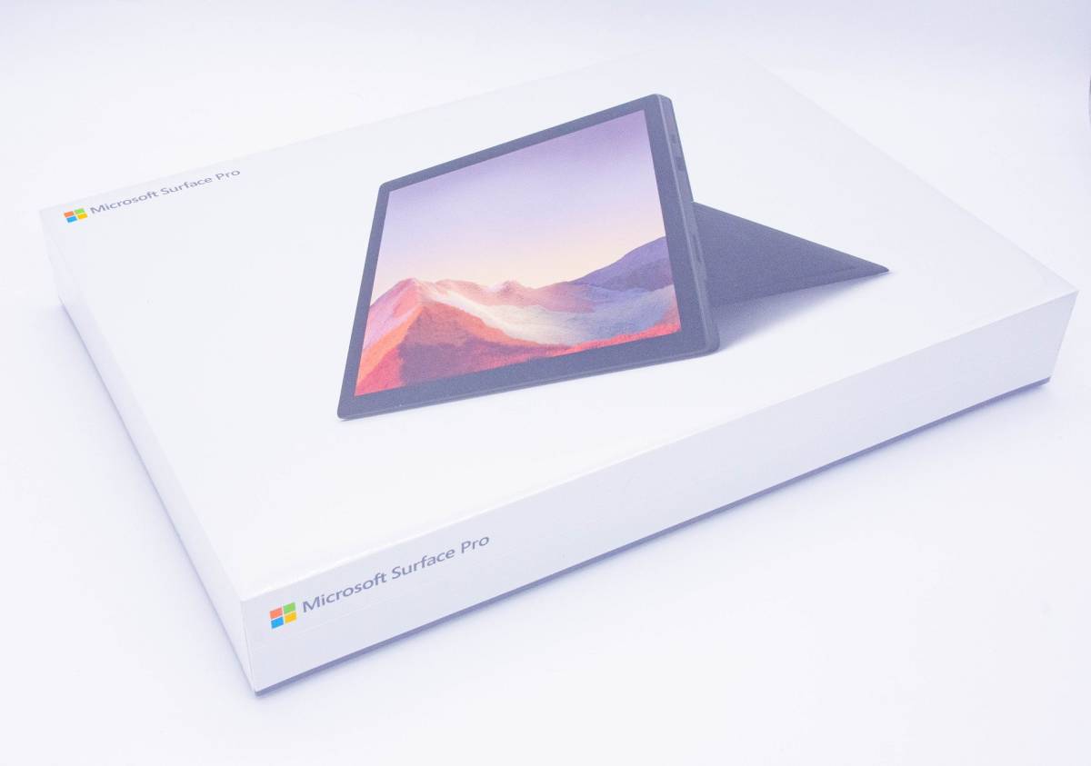 【新品・未開封】【新品別売品３つ付属：タイプカバー・ペン・ノートンスダンダード】Surface Pro 7 ブラック　PUV-00027　_画像3