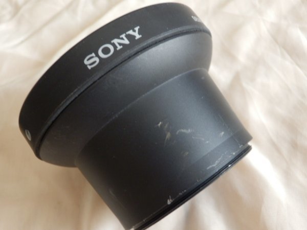 祖m-128《SONY SEMI FISHEYE LENS ×0.5 VCL-0552　カメラ アクセサリー_画像4