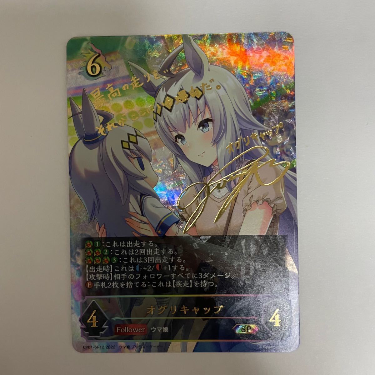 一番人気物 オグリキャップ SP サイン② i9tmg.com.br