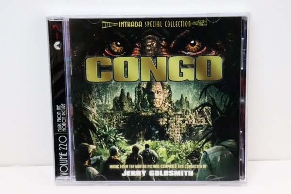 【未開封・未使用】CD コンゴ CONGO ジェリー・ゴールドスミス サウンドトラック サントラ