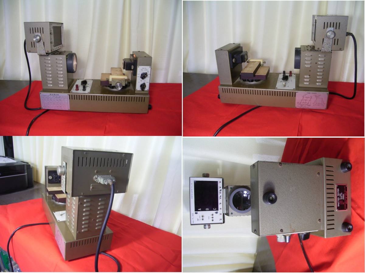 シャッターテスター SHUTTER TESTER シャッタースピード 計測機器 共立電気計器株式会社 - カメラ、光学機器 シャッターテスター SHUTTER TESTER シャッタースピード 計測機器 共立電気計器株式会社 - カメラ、光学機器