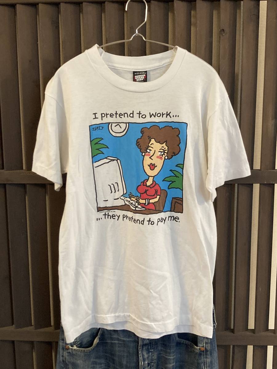 SCREEN STARS スクリーンスターズ 90's半袖Tシャツ USA製 Jared D lee