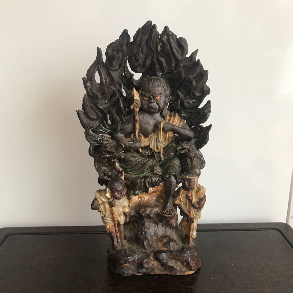 安価 【美品】七福神 仏教美術 置物 オブジェ 年代物 日本 骨董品 工芸