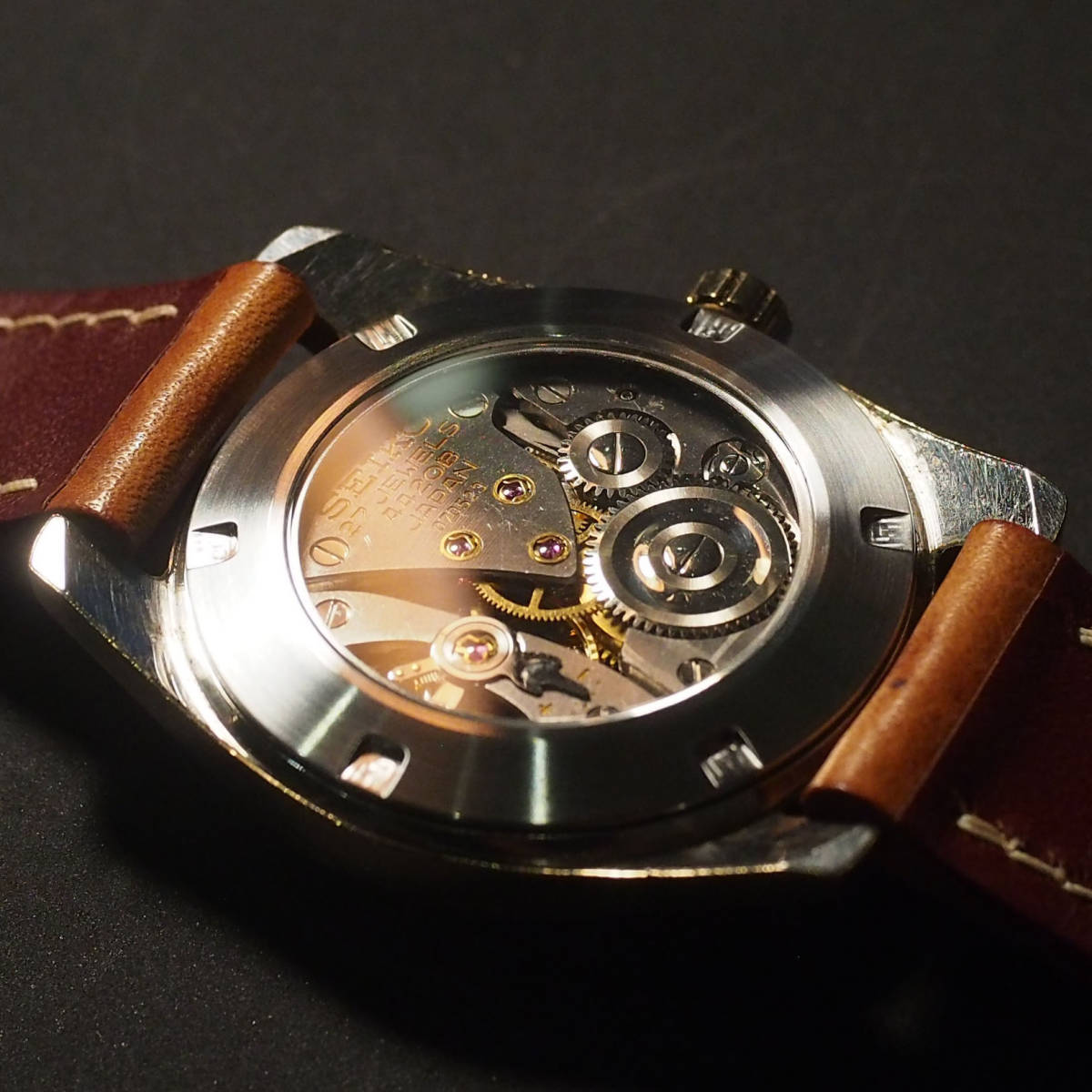 Grand Seiko 44GS 44KS 裏蓋 裏スケ サファイヤ 4420-9000 4420-9990