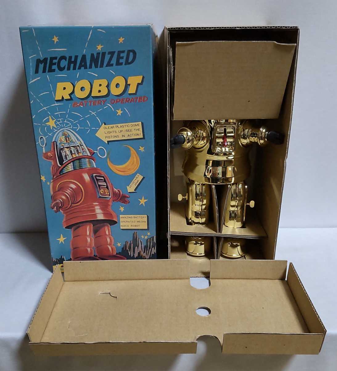 メカナイズド ロボット Mechanized Robot ブラスメッキ 金メッキ メカナイズド ロボット Mechanized Robot ブラスメッキ 金メッキ